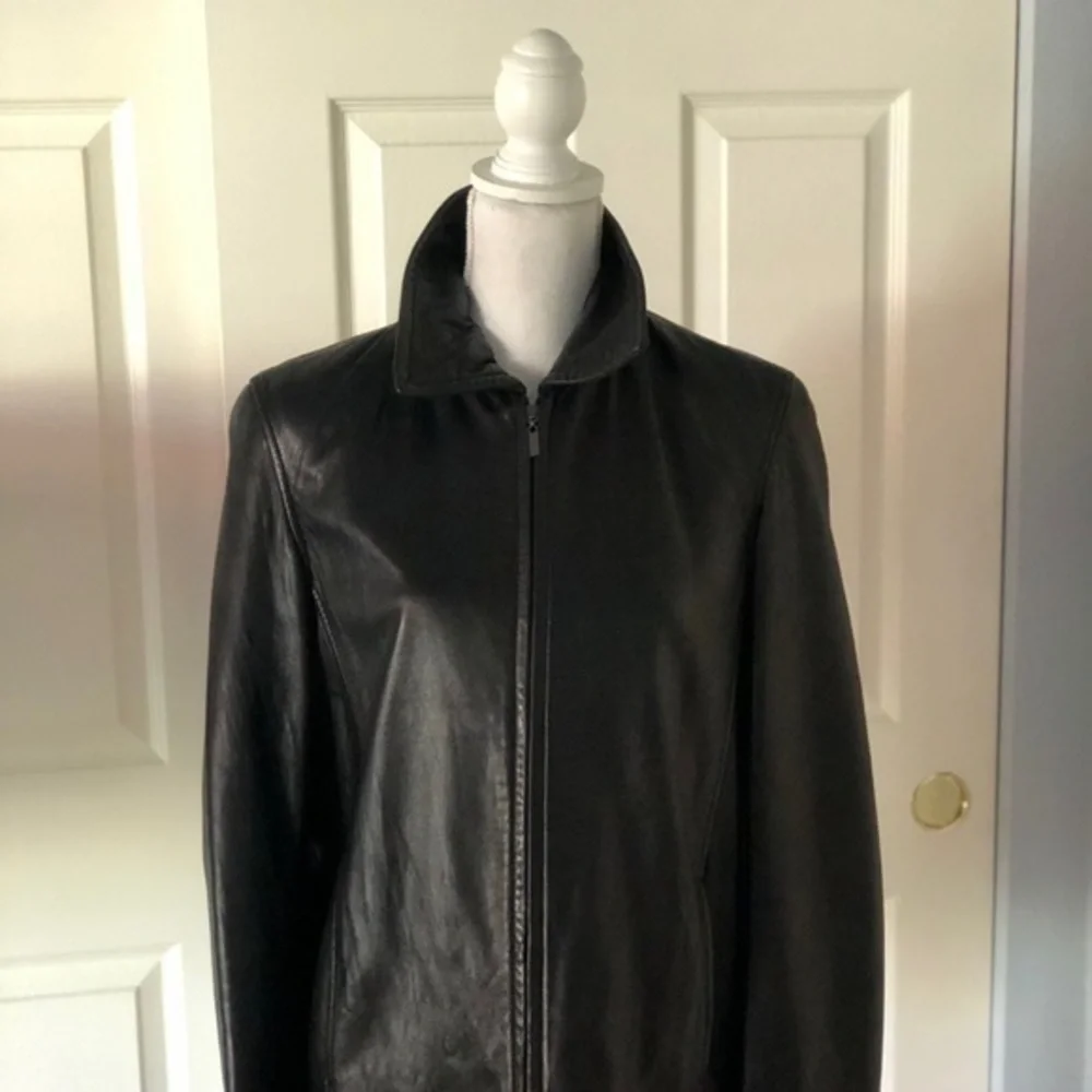 WOMENS Winlit genuine leather Jacket MED